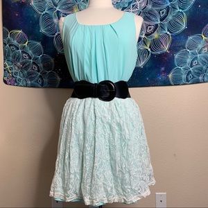 Mint Dress & Belt